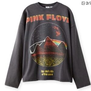 ZARA KIDS “THE DARK SIDE OF THE MOON” PINK FLOYD 1973 WORLD TOUR Shirt Sz 13-14